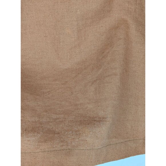 Vintage Silhouettes Shirt Dress Women Size 1X Button Up Linen Blend Coastal Boho - Picture 7 of 11